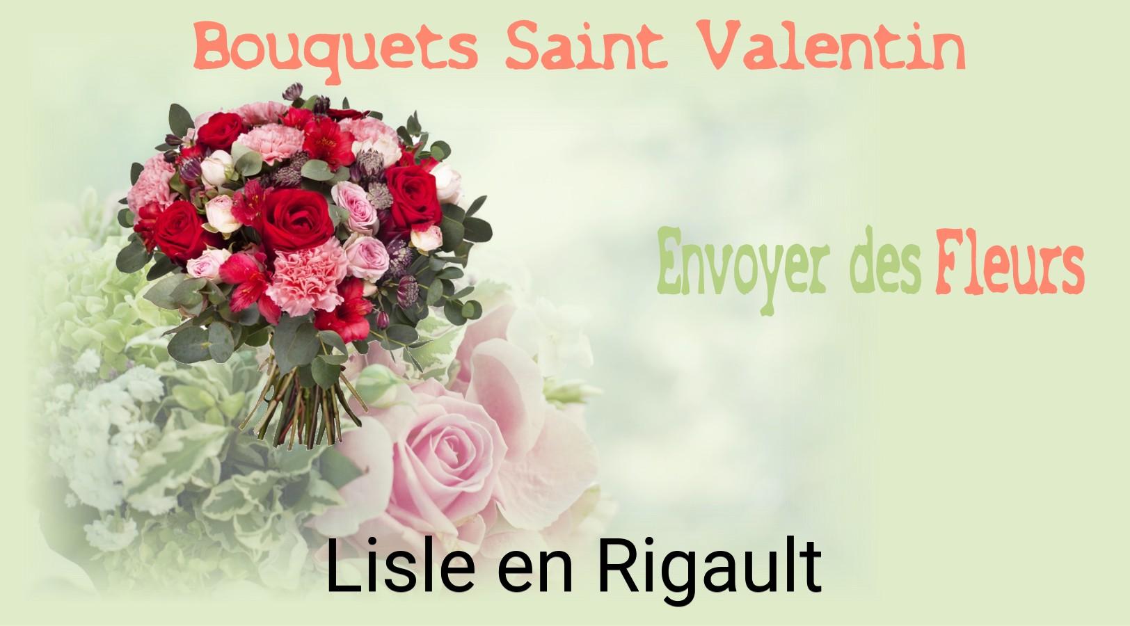 Roses de Saint-Valentin livrées à Lisle-en-Rigault